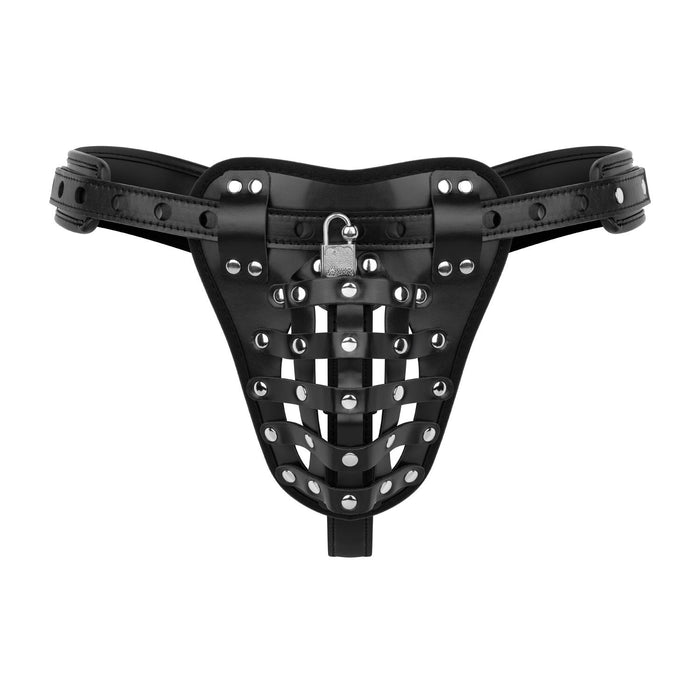 Bedroom Fantasies Chastity Cage Panty Zwart