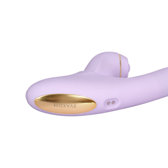 Svakom Duoglow Stotende Vibrator Met App 19 cm