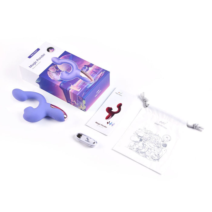 Magic Motion – Magic Ponder Vibrator Met Lick & G Spot Functie – Paars