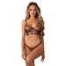 Obsessive Soranna Top & Open String Bruin