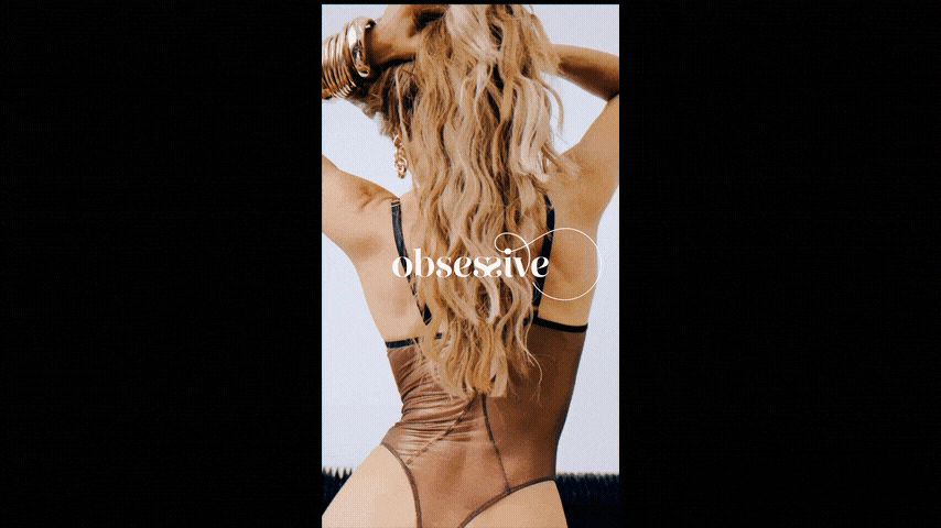 Obsessive Soranna Open Kruis Teddy Bruin