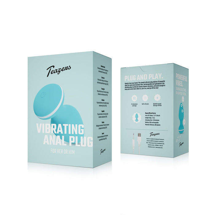 Teazers Blanca Vibrerende Buttplug 8 cm