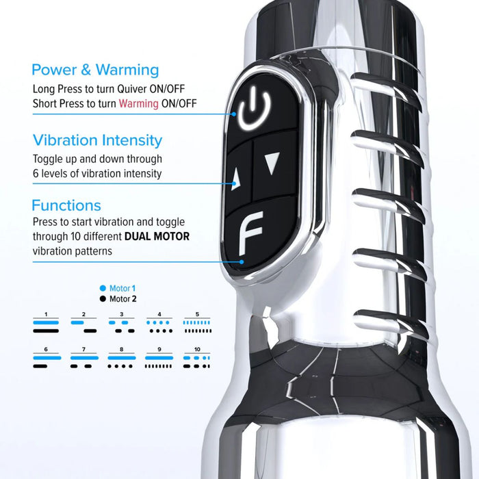Fleshlight Quiver Vibrerende Masturbator