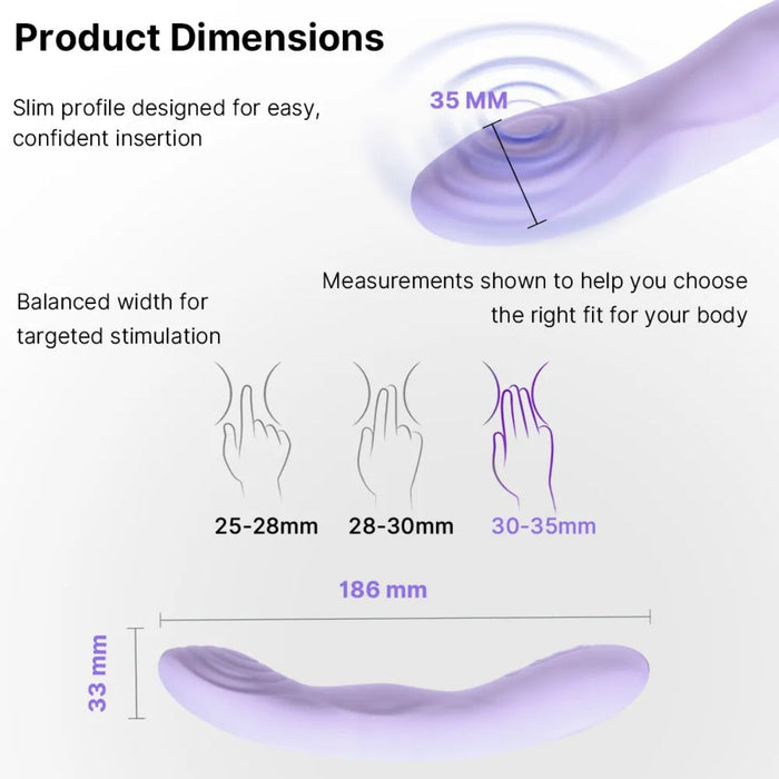 Svakom Selena Verwarmde G-Spot Vibrator Met App 21 cm