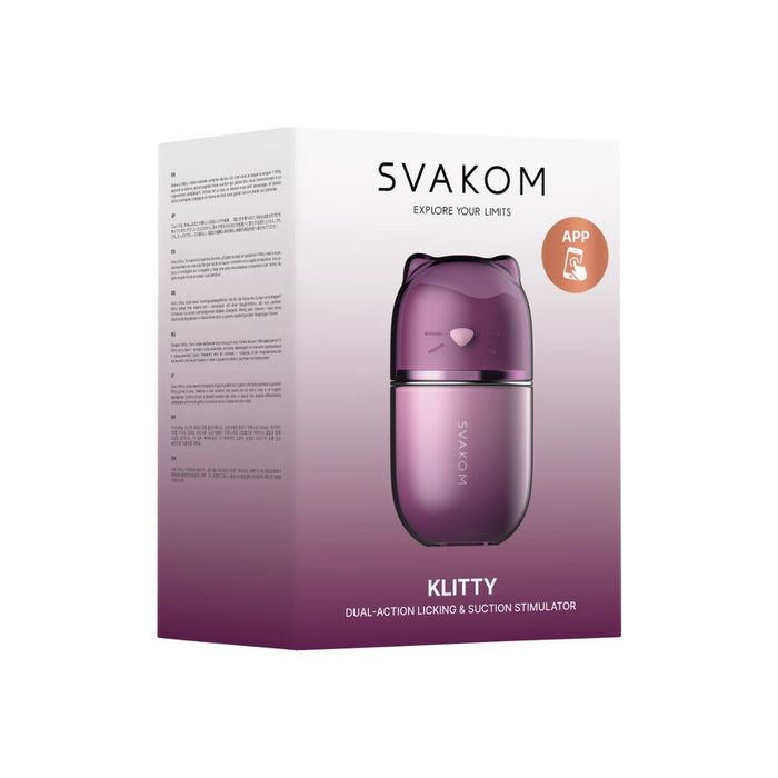 Svakom Klitty Likkende & Zuigende Clitoris Stimulator