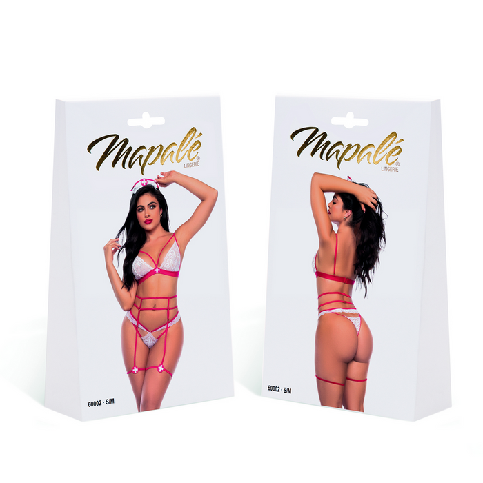 Mapalé Spicy Verpleegster Kostuum