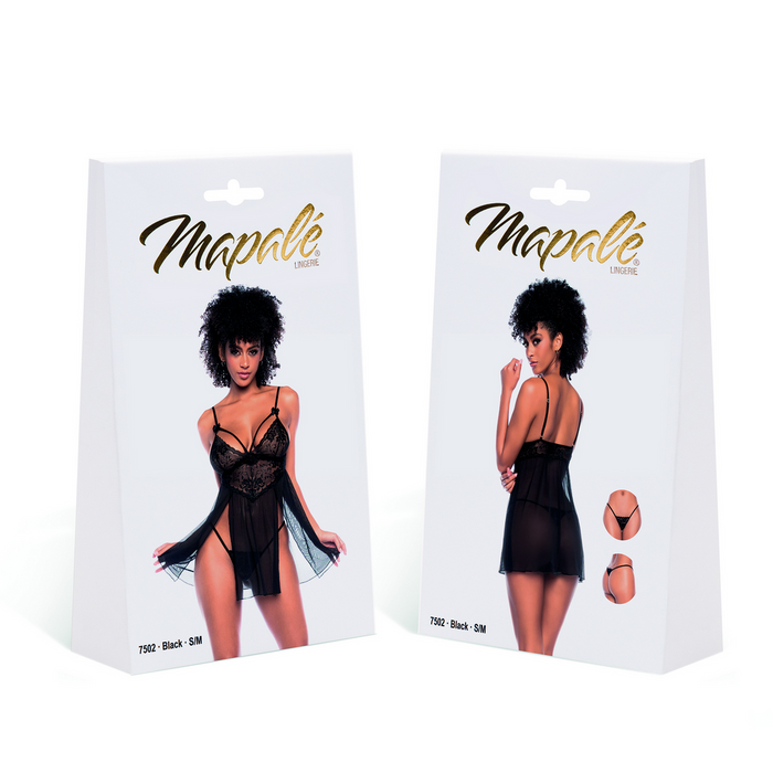 Mapalé Spice Babydoll Zwart