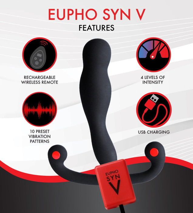 Aneros Eupho Syn V Prostaat Vibrator Met Afstandsbediening