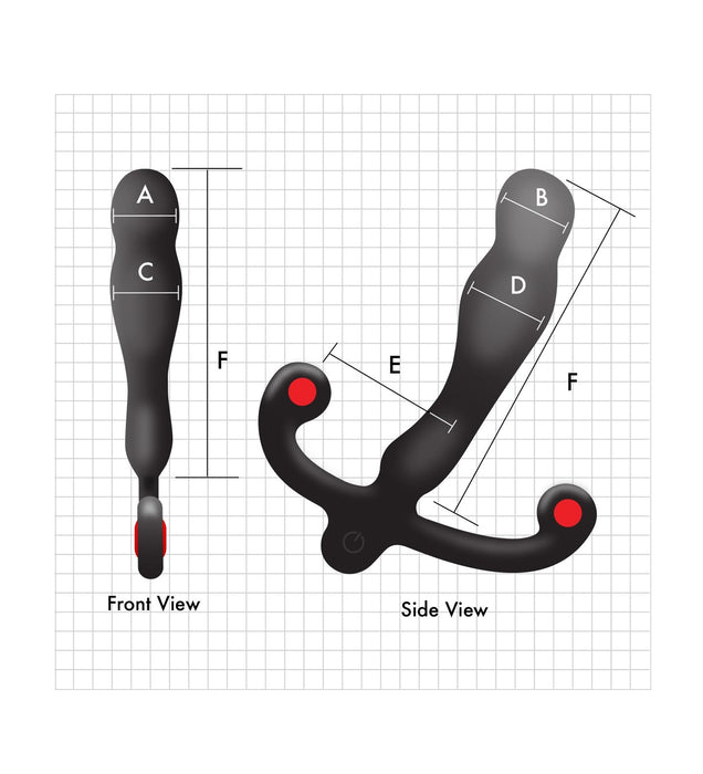Aneros Eupho Syn V Prostaat Vibrator Met Afstandsbediening