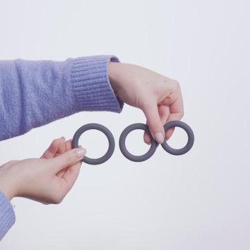 Boners Set Van 3 Siliconen Cockringen