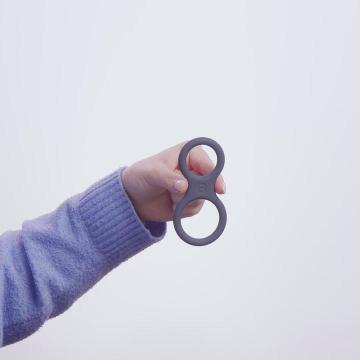 Boners Siliconen Cockring & Ballstretcher