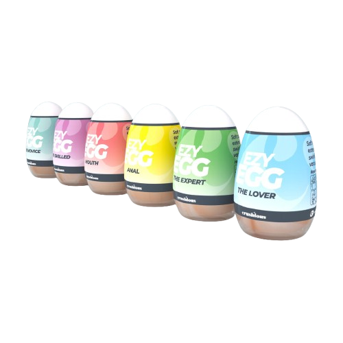 Crushious Ezy Egg Masturbator Eitjes 6 Stuks