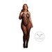 Le Désir Zwarte Kanten Bodystocking Met Halterhals