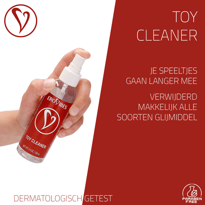 Erovibes Glijmiddel Anaal Op Waterbasis 150 ml + GRATIS Toy Cleaner