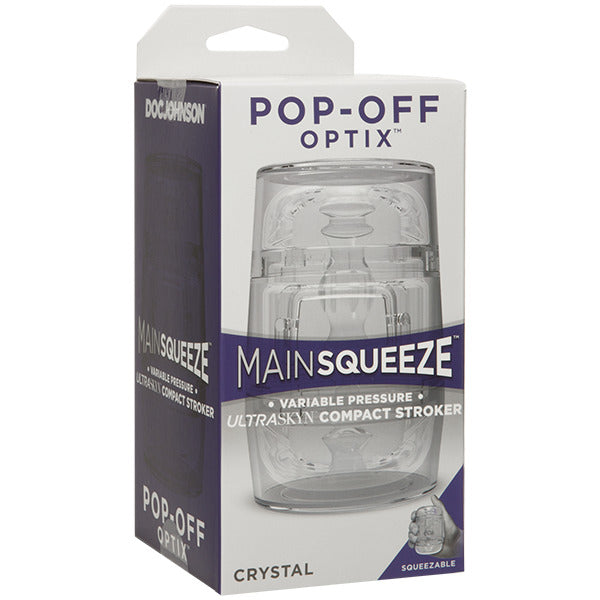 Doc Johnson Main Squeeze Pop-Off Optix Masturbator