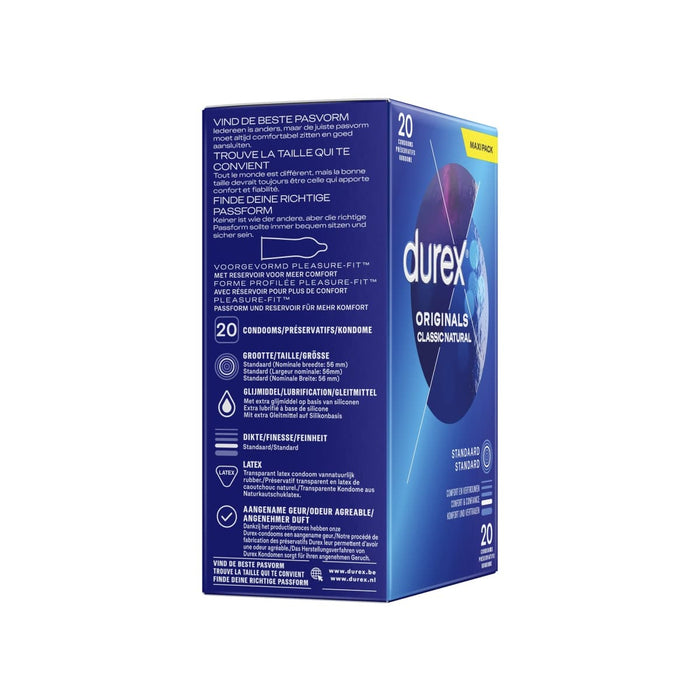 Durex Classic Natural Condooms 20 stuks