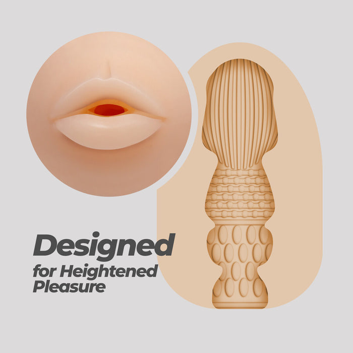 Crushious Ezy Egg Masturbator Eitje Mond