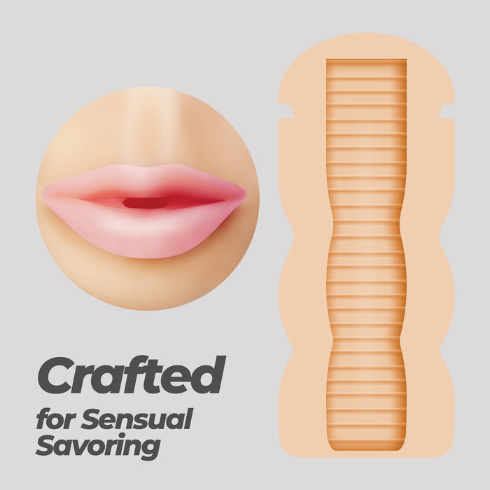 Crushious Fappucino Sweet Kiss Masturbator Mond