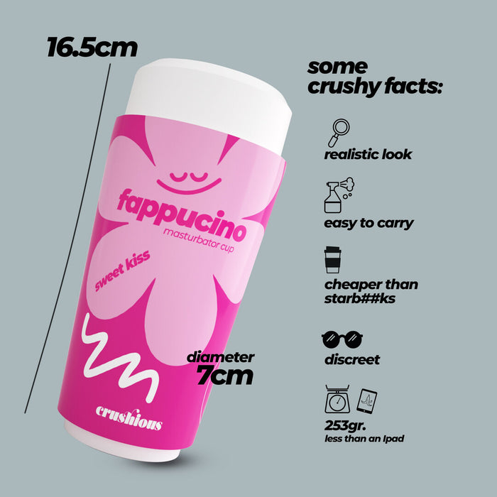 Crushious Fappucino Sweet Kiss Masturbator Mond