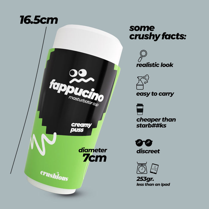 Crushious Fappucino Creamy Puss Masturbator Vagina
