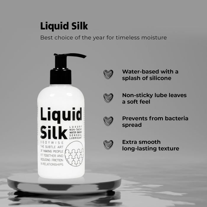 Liquid Silk Bodywise Glijmiddel