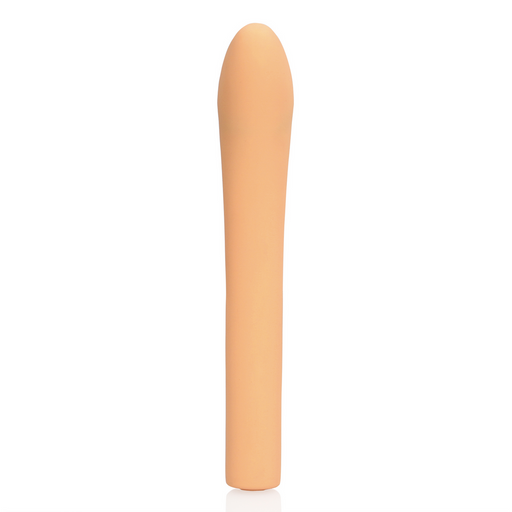 Loveline Fingering G-spot Vibrator Peach Fuzz 23 cm