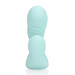 Loveline Three In One Liquid Silicone Vibrator Breezy Blue 12 cm