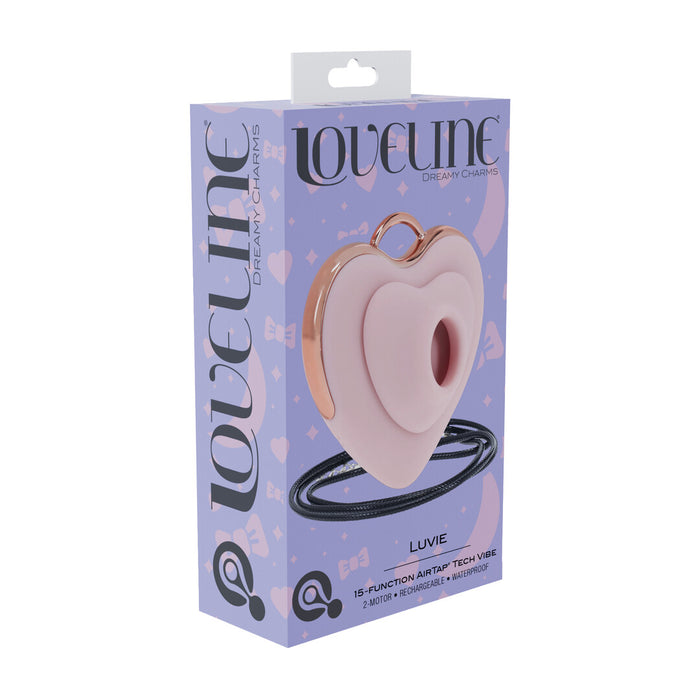 Loveline Luvie Hartvormige 2-In-1 Luchtdrukvibrator