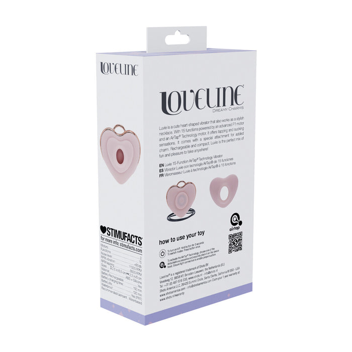 Loveline Luvie Hartvormige 2-In-1 Luchtdrukvibrator