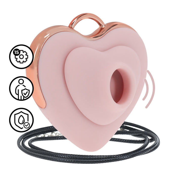 Loveline Luvie Hartvormige 2-In-1 Luchtdrukvibrator