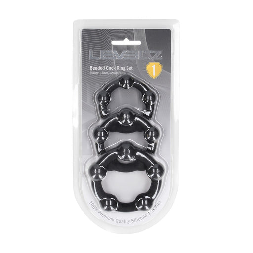 Levelz Beaded Cockring Set
