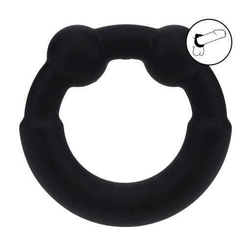 Levelz Metalen & Siliconen Cockring