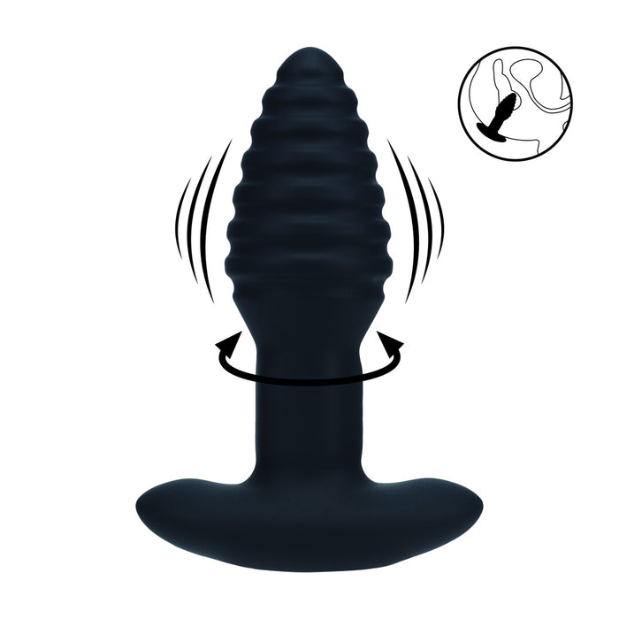 Levelz Vibrerende & Roterende Buttplug 12 cm