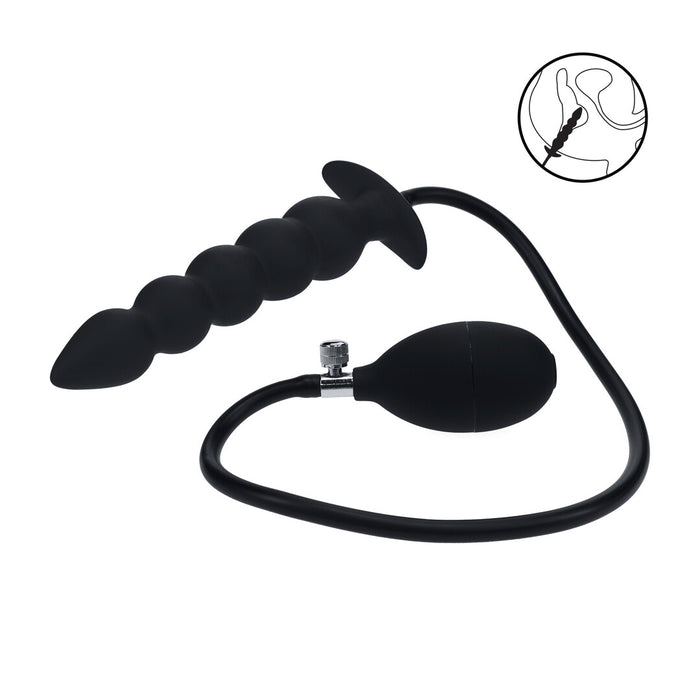 Levelz Beaded Opblaasbare Buttplug 21 cm
