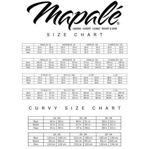 Mapalé Panty Scrunchy Wet Look Zwart