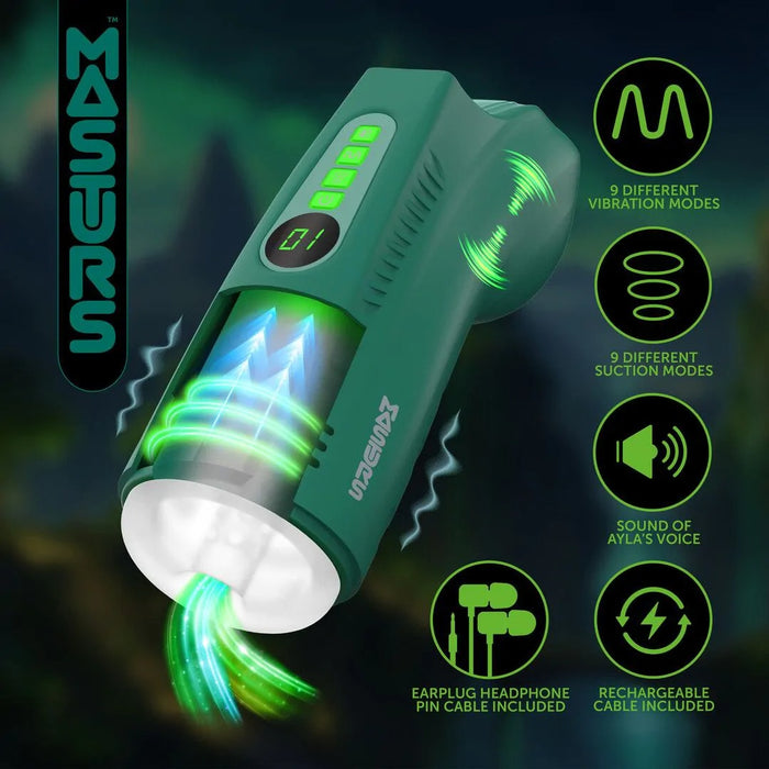 Masturs Ayla Forest Warrior Automatische Masturbator