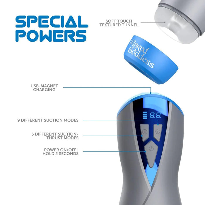 Masturs Eloa Winged Goddess Automatische Masturbator