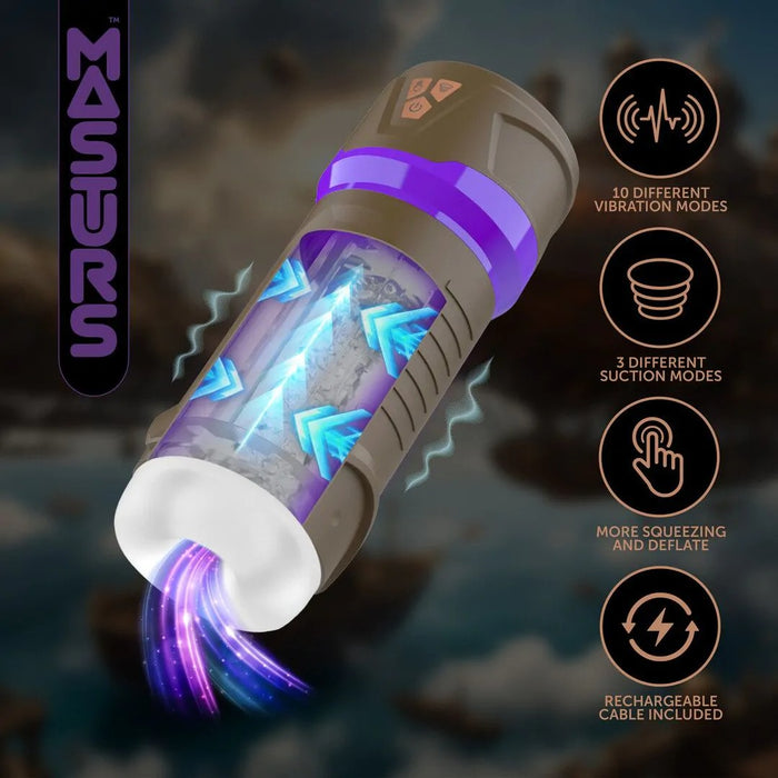 Masturs Misty Steam Mistress Automatische Masturbator