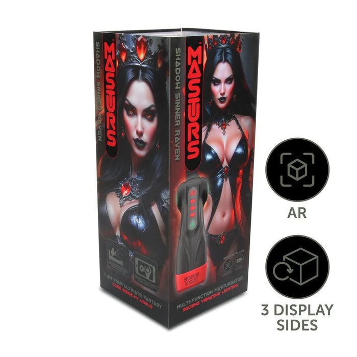 Masturs Raven Shadow Sinner Automatische Masturbator