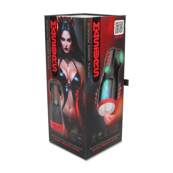 Masturs Raven Shadow Sinner Automatische Masturbator