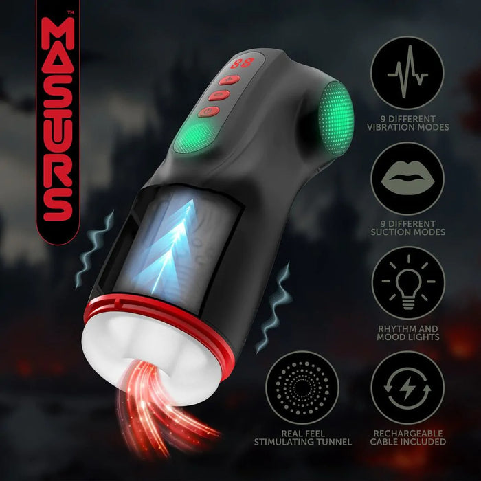 Masturs Raven Shadow Sinner Automatische Masturbator