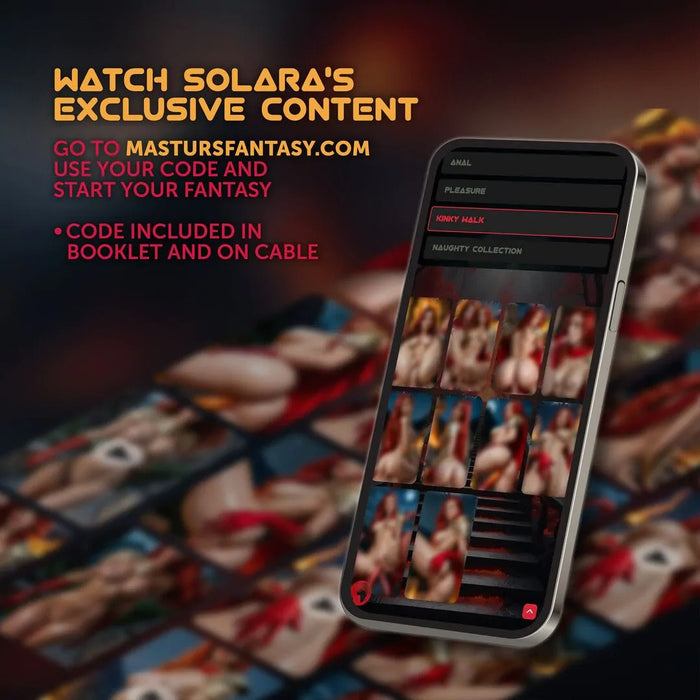 Masturs Solara Fire Sorceress Automatische Masturbator