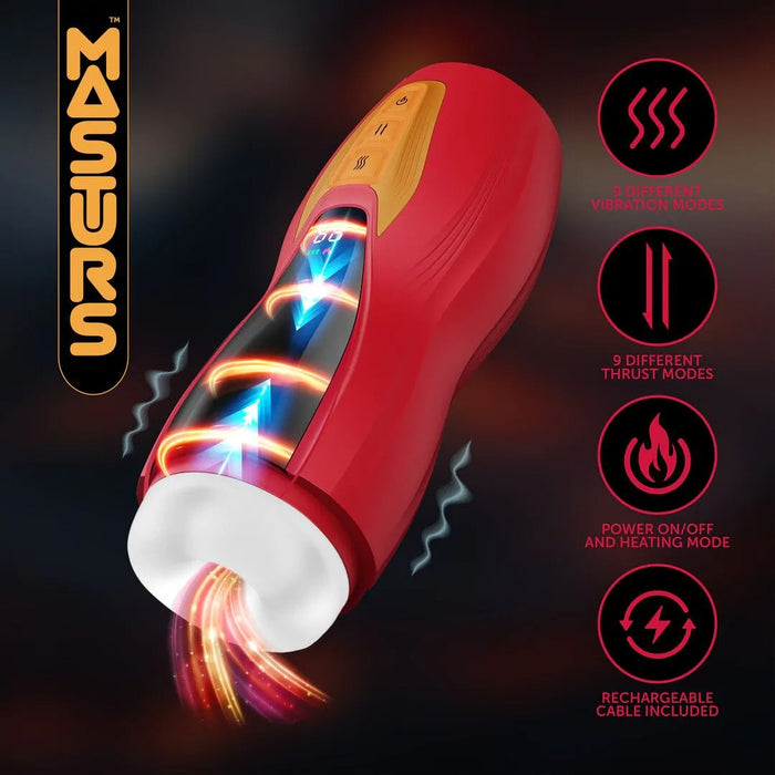 Masturs Solara Fire Sorceress Automatische Masturbator