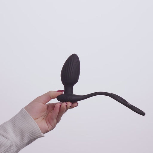 Nexus Tornado Roterende Buttplug Met Cock & Ball Ring 9 cm