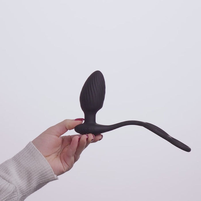 Nexus Tornado Roterende Buttplug Met Cock & Ball Ring 9 cm