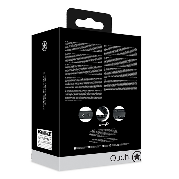 Ouch! Dijband Met Verstelbare Riemen