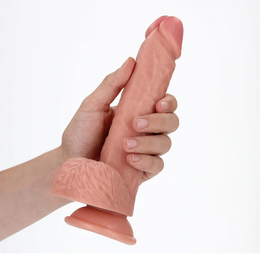 RealRock Dual Density Stotende Dildo 23 cm