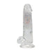 Realrock Led Glow Vibrerende Dildo Met Ballen 15 cm
