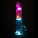 Realrock Led Glow Vibrerende Dildo Met Ballen 18 cm
