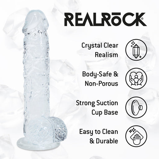 RealRock Realistische Dildo Met Ballen 12,7 cm